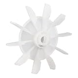 Pale de Ventilateur de compresseur d'air, Petite Pale de Ventilateur de Moteur en Ligne directe de Type D pour Arbre de 14 mm et diamètre extérieur de 135 mm