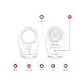 VTech BM1120 Moniteur Audio bébé, transmission claire du son et de la sécurité, longue portée, affichage de volume LED de 5 niveaux, Clip de ceinture, Batteries rechargeables
