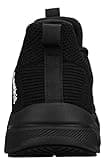 Feethit Baskets et Chaussures de Sport Homme Tennis Respirant Légères et Confortables de la Mode de Marche Fitness Running Outdoor Gym Jogging Sneakers Hommes Le Noir 43 EU