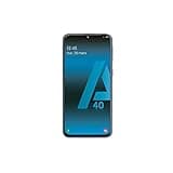 SAMSUNG Galaxy A40 - Smartphone Portable débloqué 4G (Ecran: 5, 9 Pouces - 64 Go - Double Nano-SIM - Android) - Noir - Version Française