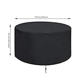 ValueHall Couverture du Foyer Housse de protection pour brasero Réutilisable Imperméable Couverture de Gril Housse Barbecue V7084A (127 x 61cm)