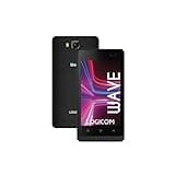 Logicom - Téléphone Portable débloqué 4G avec Reconnaissance faciale - Smartphone Le Wave - (Écran 4'' Pouces - 8 Go - Double Nano-SIM - Android 11 Go Edition) Noir