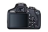 Canon EOS 2000d | Appareil Photo Réflex + (APS-C, 24.1 MP, WiFi, Full HD) + Objectif EF-S 18-55mm f/3,5-5,6 DC III, Noir