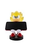 Cable Guys - SEGA Super Sonic Gaming Accessories Holder & Phone Holder for most Controller (Xbox, Play Station, Nintendo Switch) & Phone
