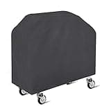ANFTOP Housse Barbecue, Bâche Barbecue BBQ Couverture de Gril 150 * 100 * 125cm 210D Imperméable Antipoussière Anti -UV Anti-vieillissement