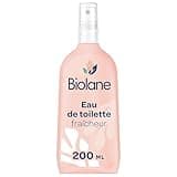 BIOLANE-Eau de toilette bebe Fraicheur -Parfume Bébé après la Toilette- NOUVELLE FORMULE - Pour Fille et Garçon-200ml-Fabriqué en France