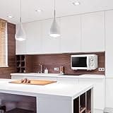 RICOO Support Mural Universel pour WM0106 Four à Micro-Ondes Etagere Pliable et téléscopique Rangement Meuble Cuisine Porte Micro-Onde Blanc