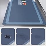 AHTCPO Tapis Cuisine Super Absorbants Caoutchouc avec Dessous AntidéRapant(Color 16,40 * 60cm)