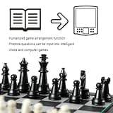 Vituord Échiquier Électronique, Jeu D'échecs Interactif Homme-Machine Intelligent, avec Pièces Magnétiques, Écran LCD - Affichage De La Position des Pièces