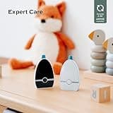 Babymoov Babyphone Audio Expert Care - Portée 1000 m - Labellisé Long Time - Faible Emission d'ondes - Détecteur de mouvement & Talki-Walkie - Veilleuse