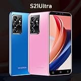 McMgc S21U Téléphone Portable, 5.0 Pouces IPS Écran, 16GB ROM 128GB Extensible, Android 9.0, Dual SIM Dual Camera 3G Téléphone Pas Cher (S21U-Blue)