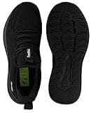 Feethit Baskets et Chaussures de Sport Homme Tennis Respirant Légères et Confortables de la Mode de Marche Fitness Running Outdoor Gym Jogging Sneakers Hommes Le Noir 43 EU