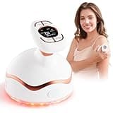 CARER BEAUTY 6 en 1 Appareil de Cavitation Massage Anti-Cellulite avec Ultrasons RF EMS Lumière Rouge et Bleue Vibration pour Réduction de la Cellulite et Raffermissement de la Peau