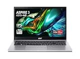 Acer Aspire 3 A315-44P-R732, Ordinateur Portable 15.6" Full HD LED, PC Portable (AMD Ryzen 7 5700U, RAM 16 Go, SSD 512 Go, AMD Radeon Graphics, Windows 11 Famille) Clavier AZERTY, Laptop Gris