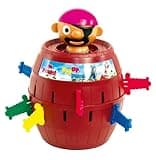 TOMY Officiel - Pic Pirate Jeux de Société pour Enfants, Jouet pour Noël,Jouet Enfant 4 Ans, Jeu Rigolo pour Groupes, Cadeau Anniversaire Idéal, Jeux 4 Ans+