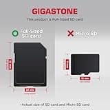 Gigastone Carte Mémoire SDXC 256 Go, 4K Pro Série, Vitesse de Transfert allant jusqu'à 100 Mo/s. Compatible avec Caméra Canon Nikon Sony Caméscope, A1 V30 UHS-I Classe 10 pour 4K UHD Vidéo
