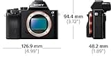 Sony ILCE7 Appareil Photo Numérique Hybride Boitier Nu, Capteur Plein Format 35mm, 24 Mpix