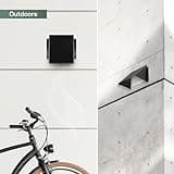 Vent Systems 150 x 150 mm Couvre-grille d’aération noir – Grille en acier zingué avec bride – Couvercle inoxydable à haute résistance – Pour mur extérieur, garage, ventilation domestique et systèmes d