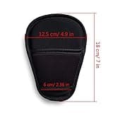 3 piezas Bebé Paseante Asiento de coche Cubiertas de correa & Cubierta de la entrepierna Cojín universal suave para cinturón de seguridad para recién nacidos Infantes Niños (3 pièces)