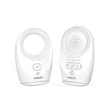 VTech BM1120 Moniteur Audio bébé, transmission claire du son et de la sécurité, longue portée, affichage de volume LED de 5 niveaux, Clip de ceinture, Batteries rechargeables