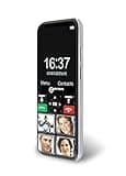 Geemarc CL8000 - Téléphone Portable Senior 4G Facile d’Utilisation avec Larges Touches Photo, Fonction SOS et Volume Amplifié - Adapté aux Malentendants et Personnes Âgées - Débloqué et Bluetooth