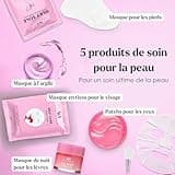 Coffret Beauté Femme (lot de 22) - Kit de spa de soins personnels haut de gamme avec ensembles de bain, de sommeil et de soins de la peau pour femmes- Cadeau femme anniversaire - Coffret Cadeau Femme