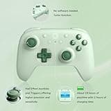 8BitDo Ultimate 2C Manette Sans Fil pour PC Windows et Android, Taux de Sondage de 1000Hz, Joysticks à Effet Hall et Déclencheurs Hall, Pare-chocs L4/R4 Remappables, Fonction Turbo (Vert)