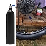 Bike Tire Inflator, Portable 200psi Tyre Compressor Pump, 2.95x13.58 inches Lightweight & Design, Tire Booster Bottle for Mountain Bikes, Road Bicycles and Cyclists