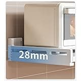 XBDLYQBD Étagère Mural Mur Murale pour Four à Micro-Ondes de Solution Rangement Cuisine Peu encombrante | Four électrique Support casseroles Convient et Accessoire