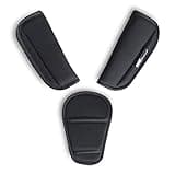 3 piezas Bebé Paseante Asiento de coche Cubiertas de correa & Cubierta de la entrepierna Cojín universal suave para cinturón de seguridad para recién nacidos Infantes Niños (3 pièces)
