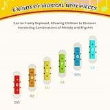 fygurso Blocs de Construction de Parcours de Billes musicaux avec 9 Pistes Musicales, Jouet STEM avec Parcours de Billes Musical, Jouet pour Enfants de 6 à 12 Ans, Cadeau pour garçons et Filles