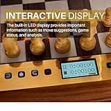 Ordinateur d'échecs Millennium The King Performance M830 - Esthétique, facilité d'utilisation et fonctionnalité Polyvalente Parfaitement réunies. avec Adaptation Automatique du Niveau de Jeu dans