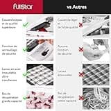 Coupe Legumes Multifonctions - Spiraliseur et Decoupe Legumes Manuel - Coupe Legume Cube Oignon Carotte Concombre Tomates Fruits - Cuisine Accessoires (4-en-1 Blanc)