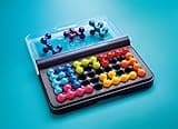 SmartGames - IQ Fit - Jeu Casse Tête - Jeu de Réflexion - 120 Défis - 2D et 3D - Niveau Facile à Expert - Encastre les Pièces Correctement - 1 Joueur - A Partir de 6 Ans
