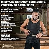 Mission Darkness Faraday Belt Bag. Durable Fanny Pack Travel Sling with RF Shielding Liner. Signal Blocking, Anti-Tracking, Data Privacy, Mobile Device Security. Fits Cell Phones + Accessories