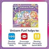 Orchard Toys Unicorn Fun Game: 3 Jeux en 1, Jeu à Valeur Exceptionnelle. Jeux d'Association et de Mémoire pour Les Enfants de 4 à 8 Ans, Parfait pour Un Cadeau d'anniversaire