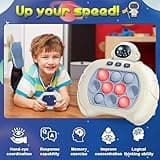 Lesipee Quick Push Game, Fidget Toys Pro, Pop Électronique, Jeu Portable, Manette de Jeu Rapide, Jouet Anti-Stress, Cadeau de d'anniversaire pour garçons, Filles, Enfants et Adolescents