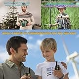 Jouets Garçon 4-12 Ans Talkie Walkie Enfants 8 Canaux Radio Bidirectionnelle avec LCD Lampe pour Aventure Camping Jouet Exterieur Anniversaire 5 6 7 8 Ans Cadeau Garçon