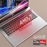 Acer Aspire 3 A315-44P-R732, Ordinateur Portable 15.6" Full HD LED, PC Portable (AMD Ryzen 7 5700U, RAM 16 Go, SSD 512 Go, AMD Radeon Graphics, Windows 11 Famille) Clavier AZERTY, Laptop Gris