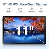 DOOGEE U11 Pro Tablette Android 15, Tablette 11 Pouces 30GB RAM+256GB ROM/TF 2TB, Batterie 8580mAh,Tablette avec Clavier Unisoc T7200 90Hz,Netflix 1080P, Tablette Tactile 5G WiFi/13 MP/GPS/OTG/Face ID