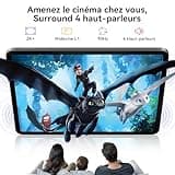 Blackview Link8 Tablette 13 Pouces,Tablette Tactile Android 15 avec Stylet,G100 90Hz Gaming Tablette avec Clavier,18Go RAM+256Go ROM,2K+ FHD/Gemini AI/8400mAh/Widevine L1/Faciale ID/16MP+13MP/GPS