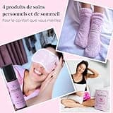 Coffret Beauté Femme (lot de 22) - Kit de spa de soins personnels haut de gamme avec ensembles de bain, de sommeil et de soins de la peau pour femmes- Cadeau femme anniversaire - Coffret Cadeau Femme