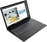 Lenovo (FullHD 15,6 Zoll Ordinateur Portable (Intel® Quad N5100 4x2.80 GHz, 16Go DDR4, 1000 Go SSD, Intel™ UHD, HDMI, BT, USB 3.0, Webcam, WLAN, Windows 11, Clavier AZERTY [français]) #7388
