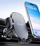 Miracase 2025 Support Téléphone Voiture [Crochet Métallique Fort] Bouche D'aération Porte Téléphone Voiture, Rotation 360° & Opération à Une Main, pour Téléphones de 4.0''-7.0''