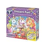 Orchard Toys Unicorn Fun Game: 3 Jeux en 1, Jeu à Valeur Exceptionnelle. Jeux d'Association et de Mémoire pour Les Enfants de 4 à 8 Ans, Parfait pour Un Cadeau d'anniversaire