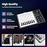 Chessnut Échiquier Evo AI – Moteur Maia intégré, Robot d'échecs Personnalisable, Reconnaissance complète des pièces, Prend en Charge Les principales Plateformes, Design Intelligent Tout-en-Un