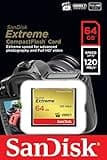 SanDisk Extreme 64 GB UDMA7 CompactFlash Card - Black/Gold