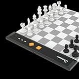 Chessnut Go Ultimate - Échiquier électronique Portable avec Identification complète des Personnages et Forte adhérence magnétique - Taille Parfaite pour Le Bureau ou Les Voyages (Grey)
