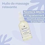 BIOLANE - Huile de massage - Bébé - Détente - Parfum relaxant et apaisant - 99% d'ingrédients d'origine naturelle - 50ml - Fabriqué en France