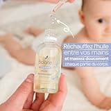 BIOLANE - Huile de massage - Bébé - Détente - Parfum relaxant et apaisant - 99% d'ingrédients d'origine naturelle - 50ml - Fabriqué en France